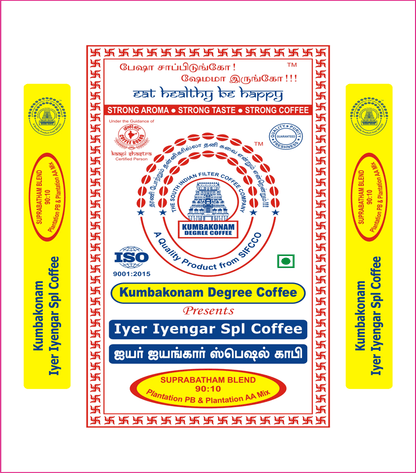 Kumbakonam Degree coffee powder (90:10) - $12 per 250 gms